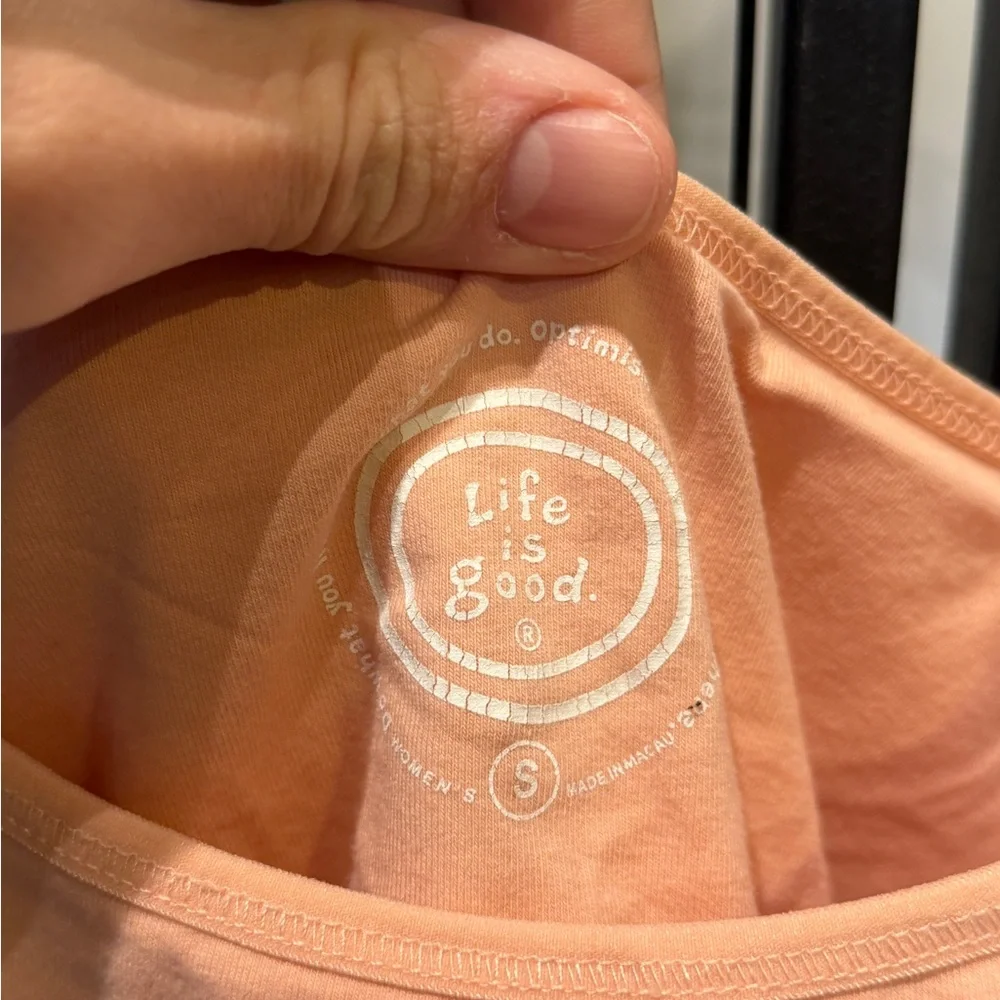 Life Is Good Soft Pink Camisole - Picture 3 of 5